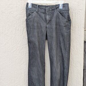 Lee Jeans Women's Dark Blue or Black Retro Trouser Natural Straight leg Denim